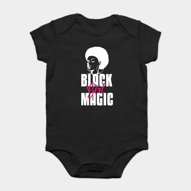 Black Girl Magic | Strong Black Woman Baby Bodysuit by UrbanLifeApparel